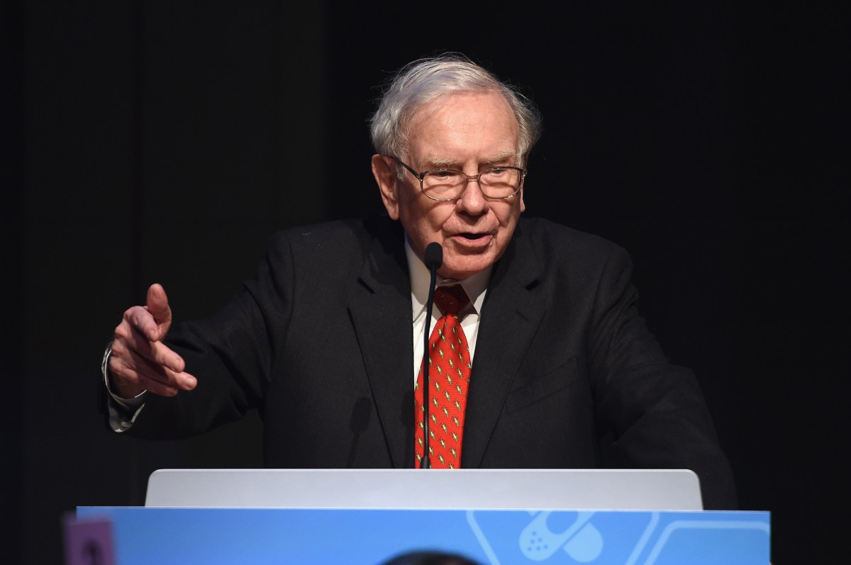 Berkshire Hathaway CEO and chairman Warren Buffett.