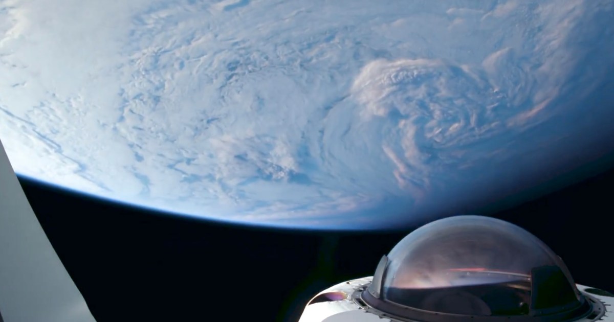 Watch SpaceX's stunning footage from Fram2 polar mission