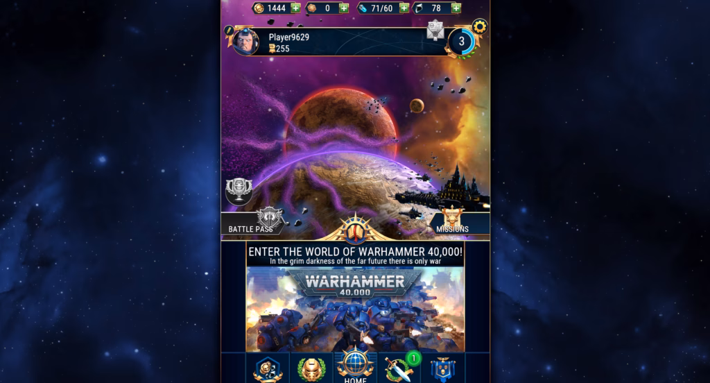 Warhammer 40k Tacticus scaled